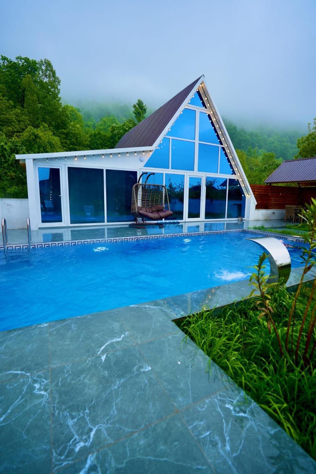3Gozel Aframe Villa Gabala Exterior photo